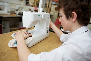 Students in a Textiles Lesson at Kimbolton School