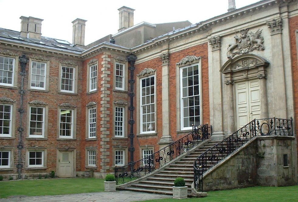 Courtyard at Kimbolton Castle