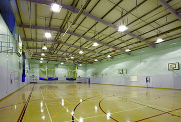 The Roger Peel Sports Centre at Kimbolton School