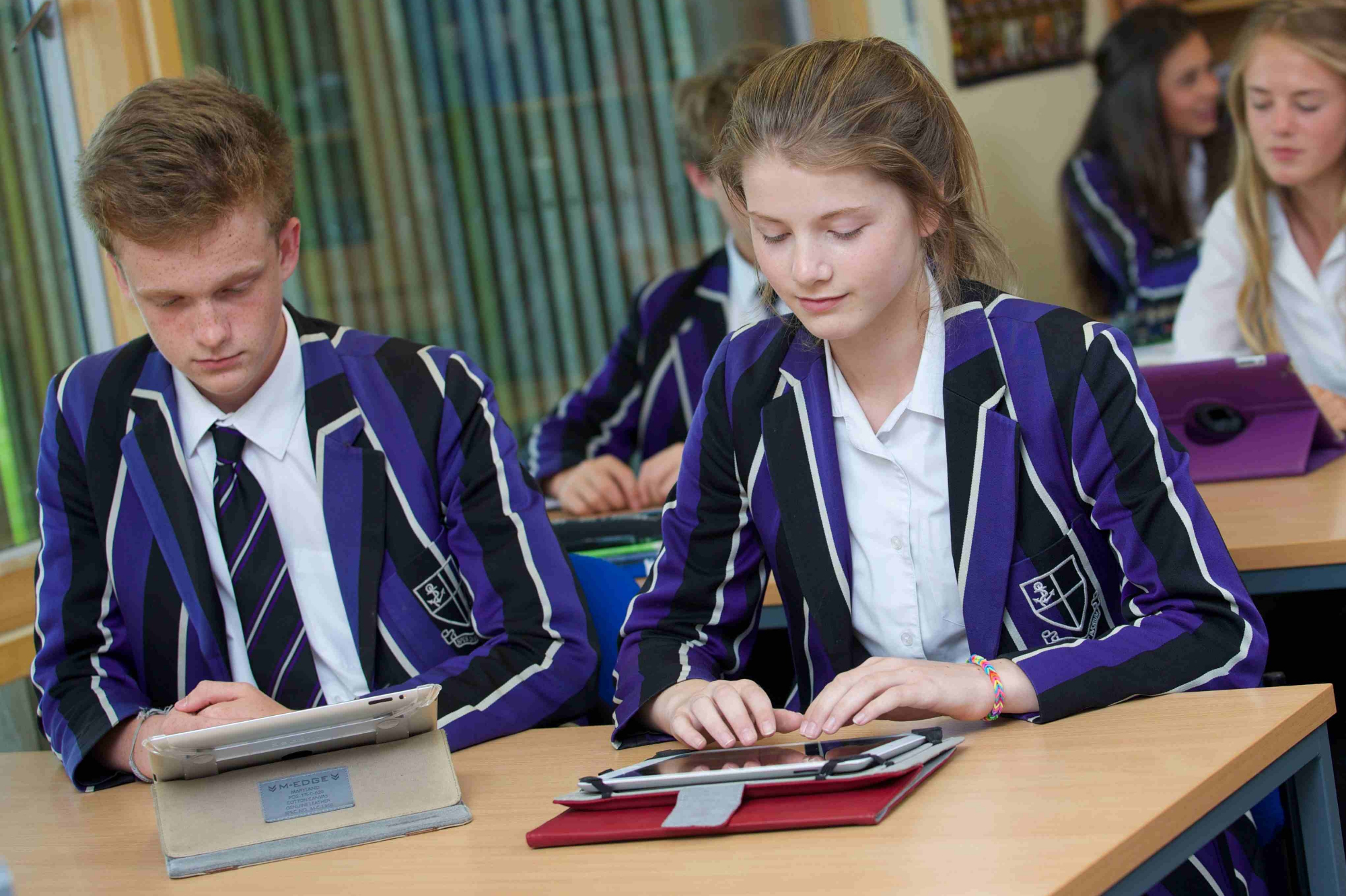 Pupils in a Digital Learning Lesson at Kimbolton School