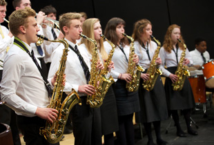 Saxophone Group at Kimbolton School