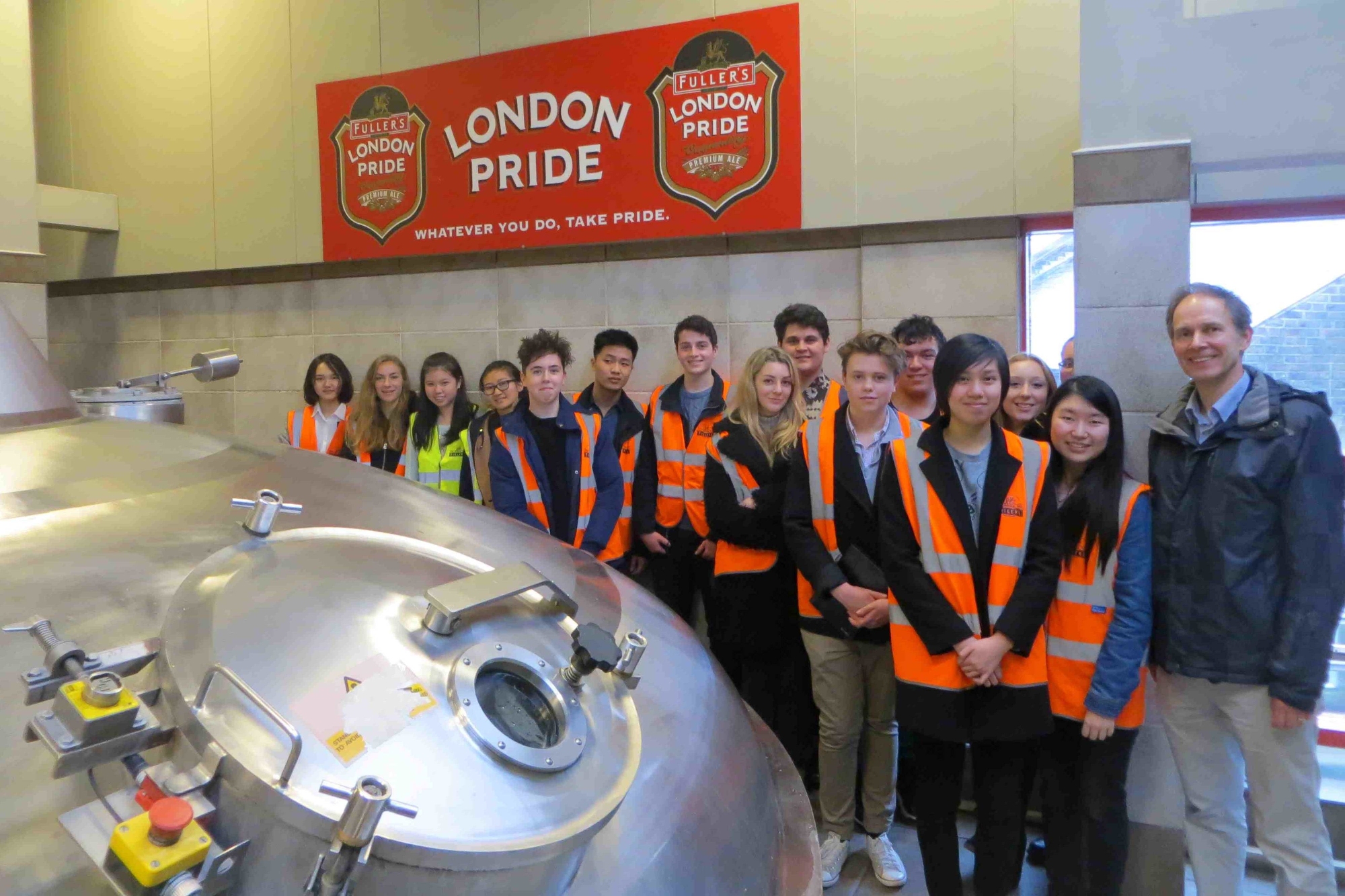 Kimbolton School Sixth Form Business Studies' Students Visit to London Pride