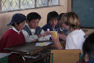 Students in a Spanish Lesson at Kimbolton School