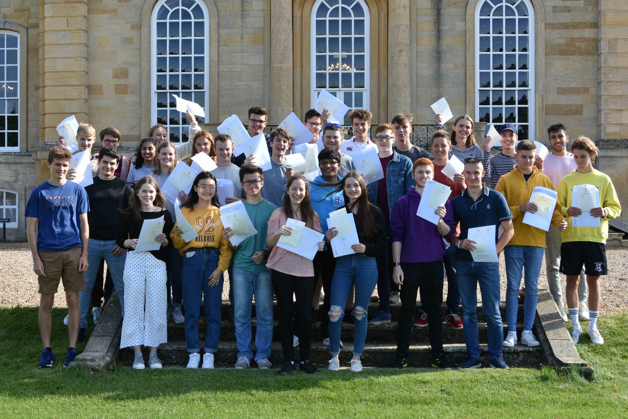 Kimbolton School A Level Results Day 